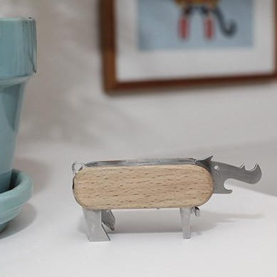 Animal Multi Tool in Wood & Metal