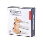 Mice cheese knives - set of 3