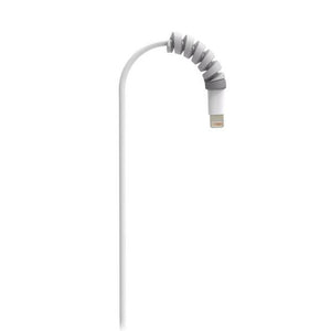 Cable Protector Twists 4 Light Grey