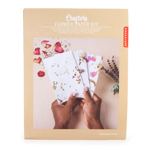 Make Your Own Paper Kit with Dried Flowers