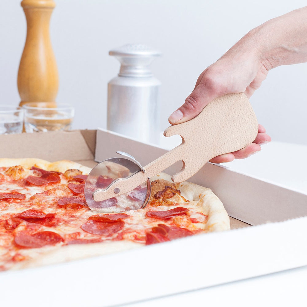 Pizza cutter guitar