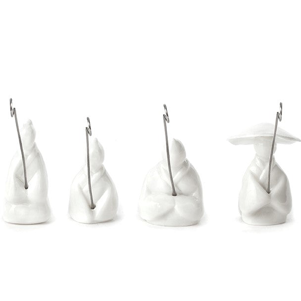 Tea bag holder fishermen - set of 4