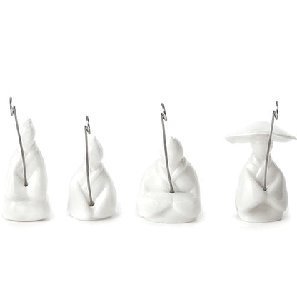 Tea bag holder fishermen - set of 4