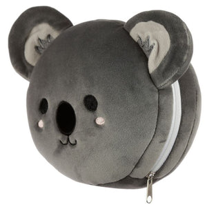 Koala Folding Pillow with Eye Mask Compact Travel Kids