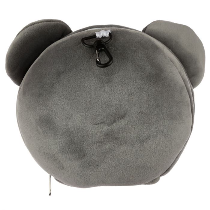 Koala Folding Pillow with Eye Mask Compact Travel Kids