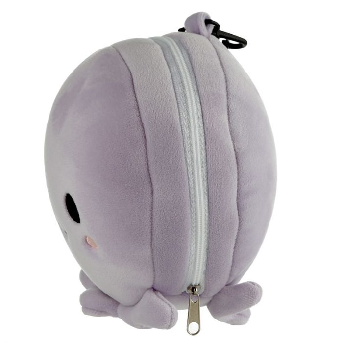 Octopus Folding Pillow with Eye Mask Compact Travel Kids