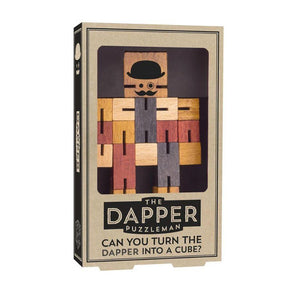 Puzzle Hipster Dapper Gentlemen Wood