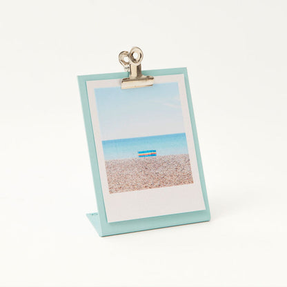 Small clipboard frame in mint blue