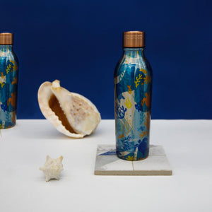 
            
                Load image into Gallery viewer, Insulated Water Bottle Coral Shine in Blue Green 500ml
            
        