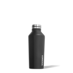Corkcicle 9oz thermal insulated canteen for hot and cold drinks in matte black