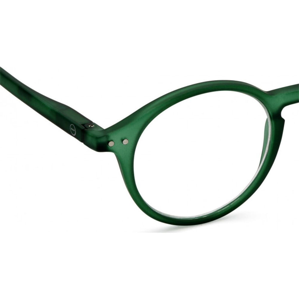 Reading Glasses Unisex Frame D +1 Green Crystal