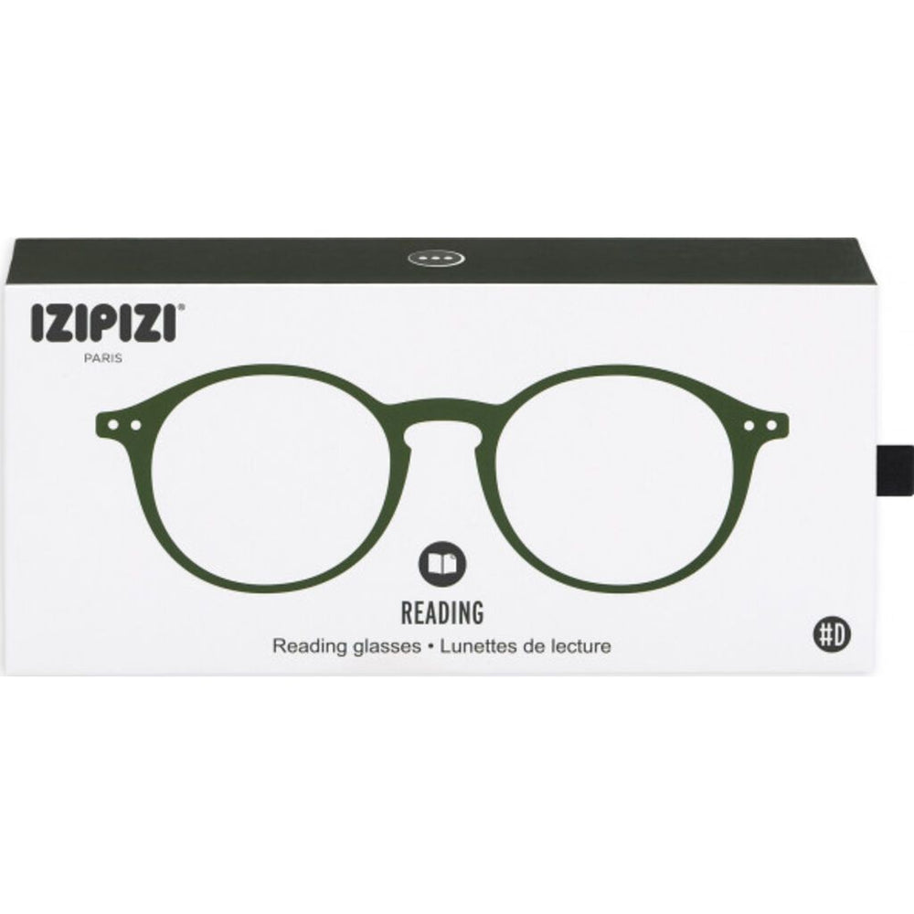 Reading Glasses Unisex Frame D +3 Green Crystal