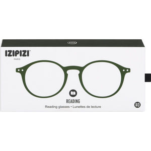 Reading Glasses Unisex Frame D +2.5 Green Crystal