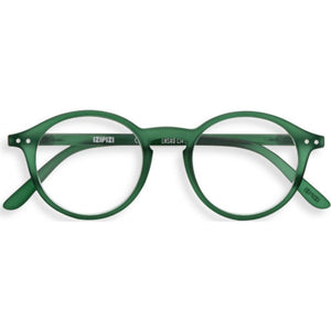 Reading Glasses Unisex Frame D +1 Green Crystal