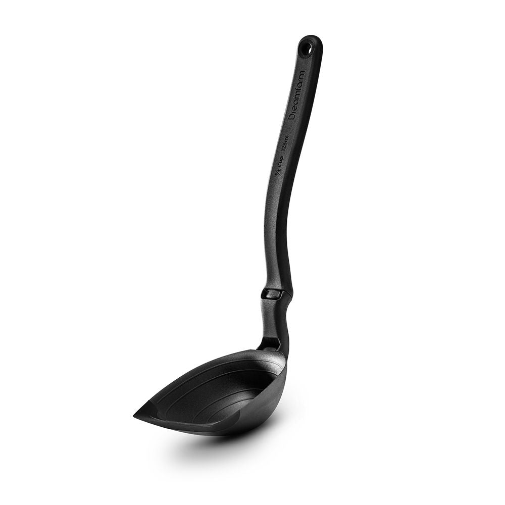 Ladle & Spoon In One Kitchen Utensil - Black Spadle