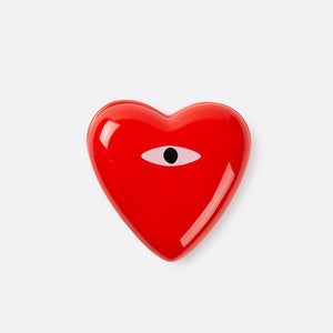 Heart Storage Box for Jewellery & Accessories Red