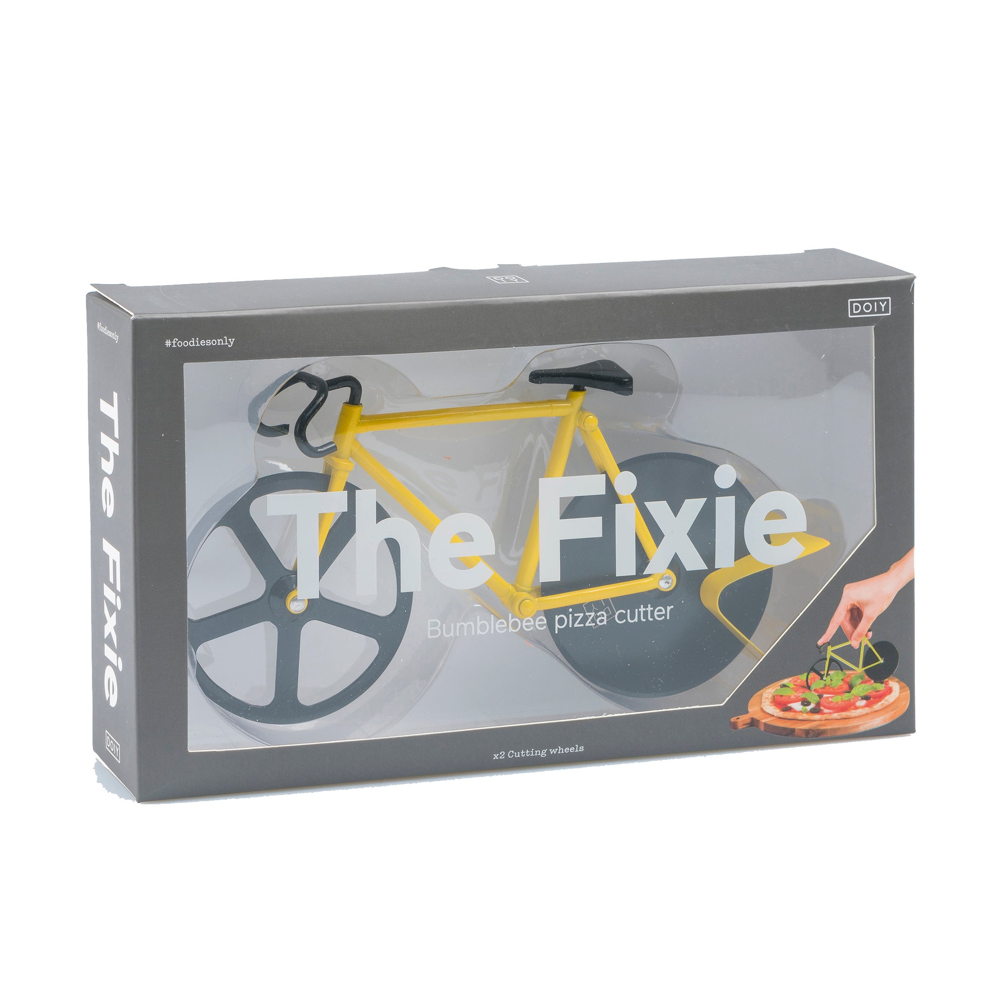 Pizza Cutter Bike Fixie Bumblebee Yellow