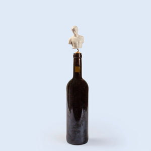 Corkscrew with Greek god Dionisio in white