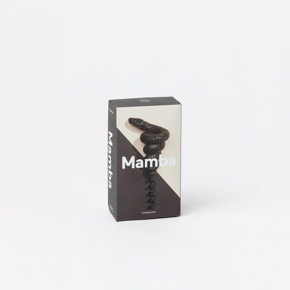 Corkscrew Mamba Snake in Black - Brand Academy Store