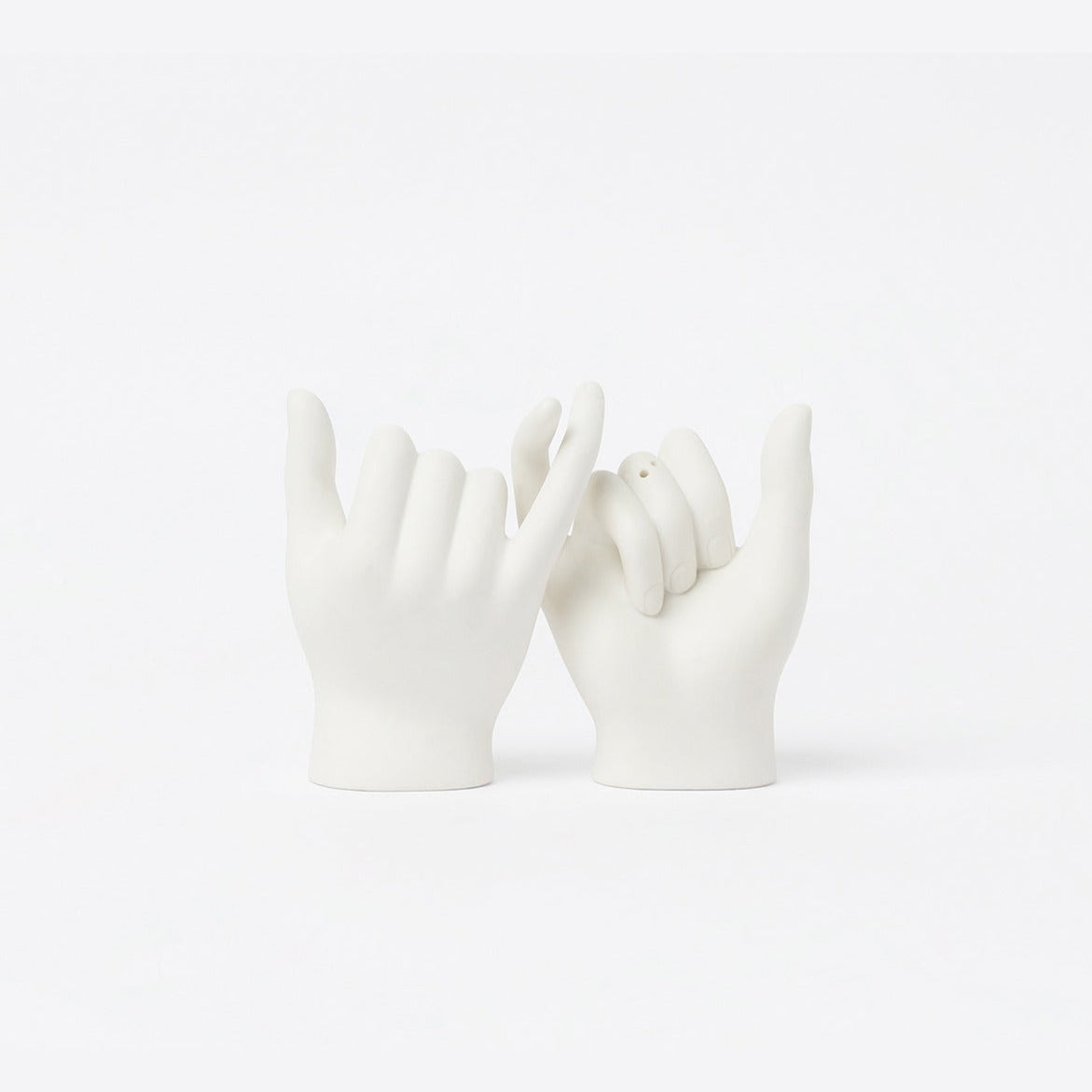 Interlocking Salt & Pepper Pinky-Swear White DOIY - Brand Academy Store