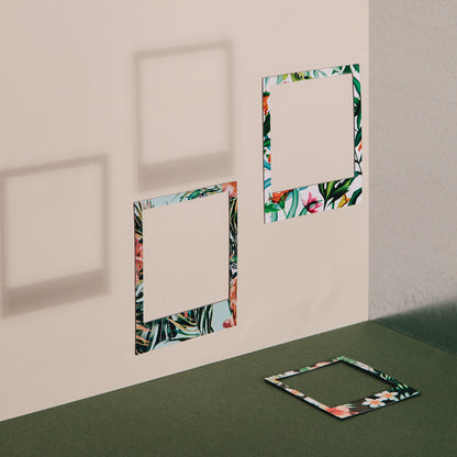 Magnetic Picture Tropical Polaroid Frames Set of 6