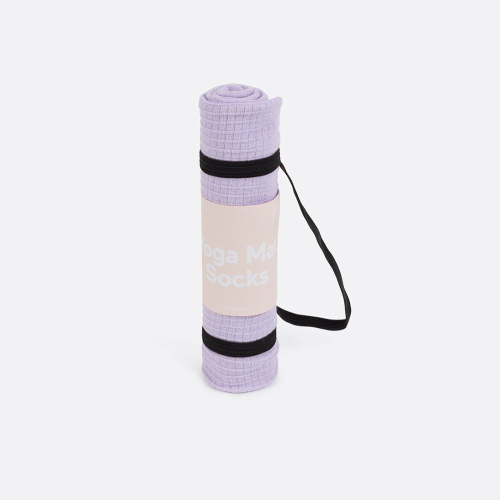 Socks Yoga Mat - Purple