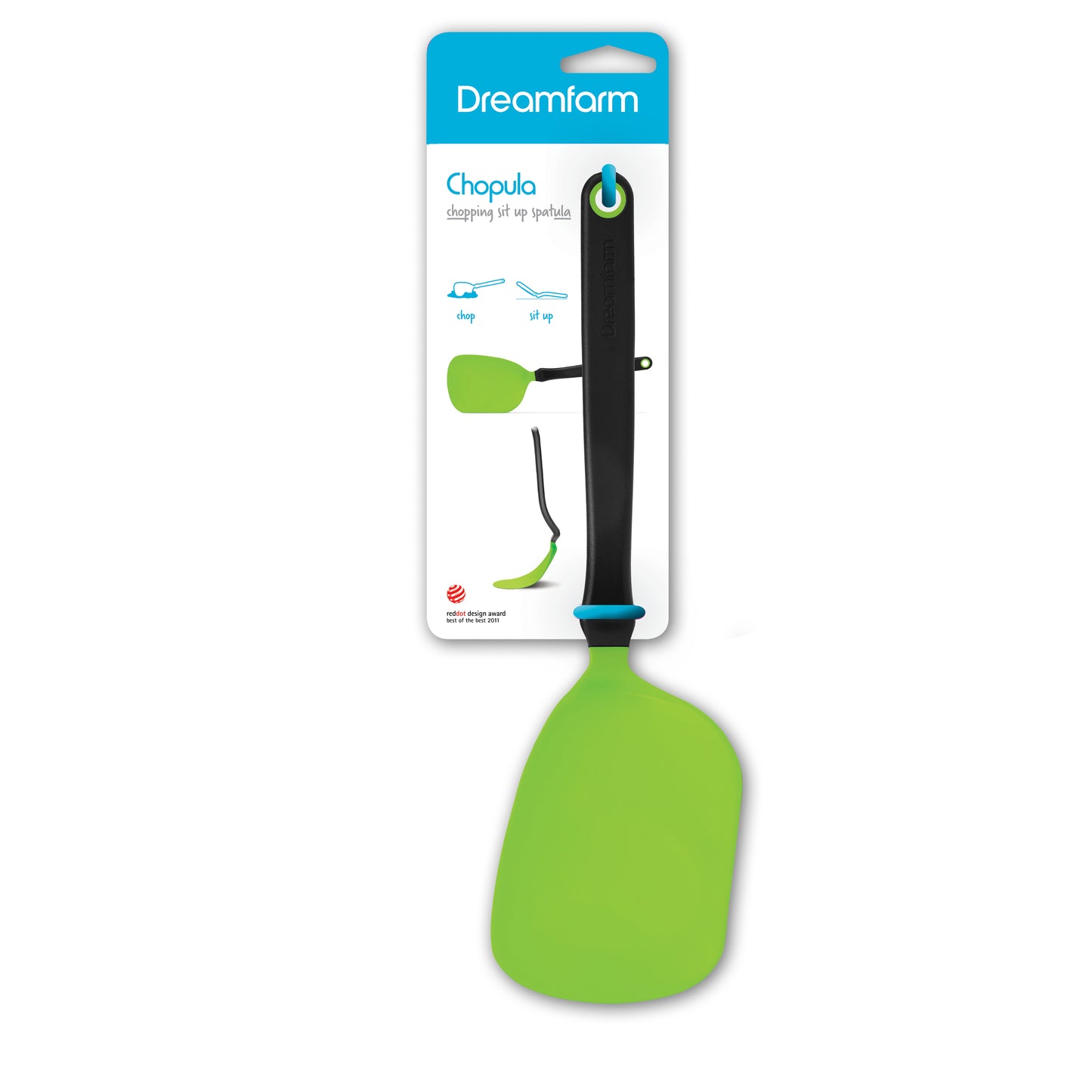 Spatula Stand-Up Chopping Chopula in Green