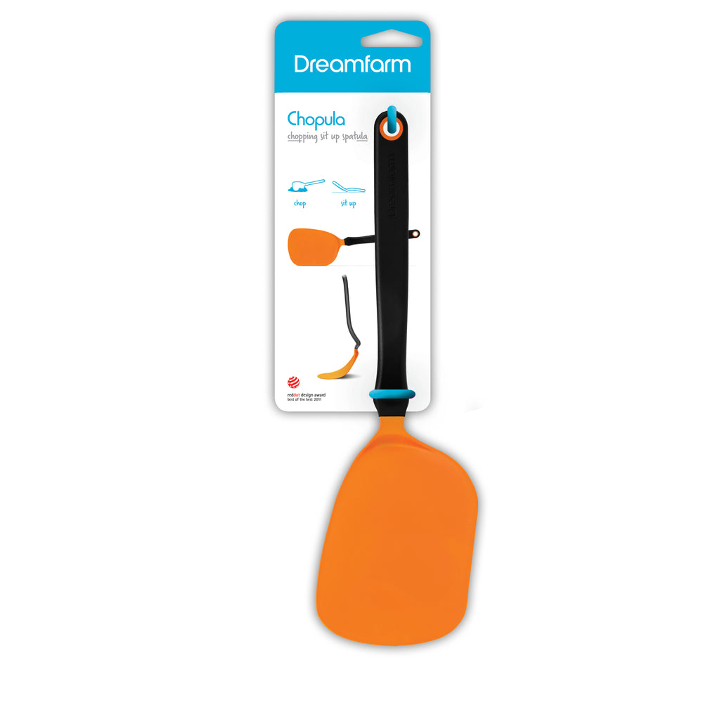 Spatula Stand-Up Chopping Chopula in Orange