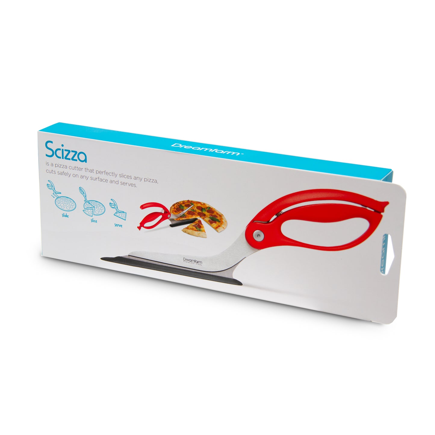 Pizza Scissors Kitchen Scissors Scizza in Red