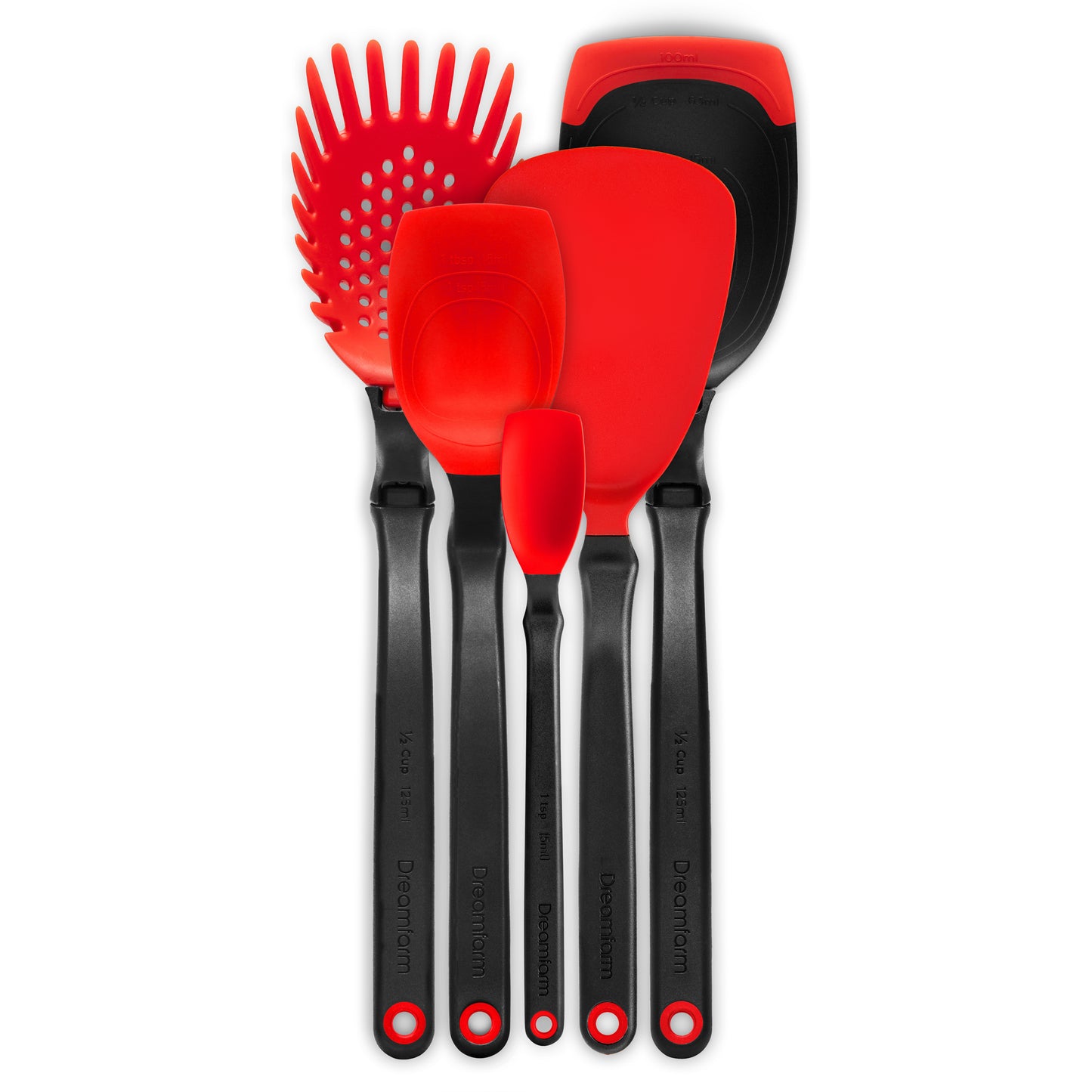 Utensil Kitchen Set of the Best in Red