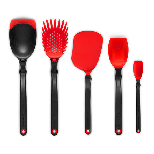 Utensil Kitchen Set of the Best in Red