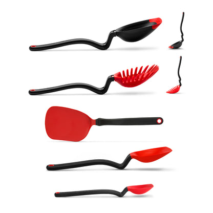 Utensil Kitchen Set of the Best in Red