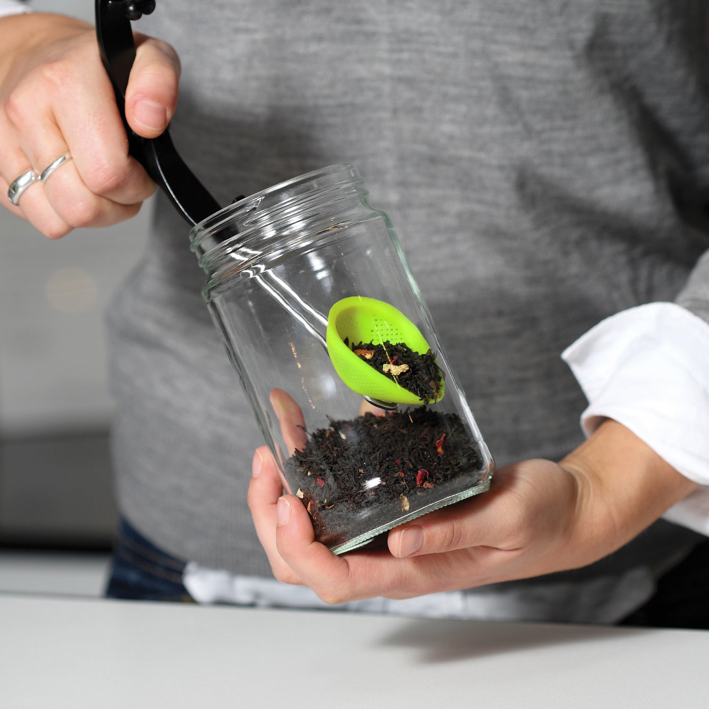 Tea Infuser Strainer Teafu in Green