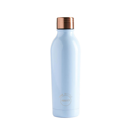 Water Bottle Insulated Leak Proof Double Walled in Duck Egg Blue 500ml