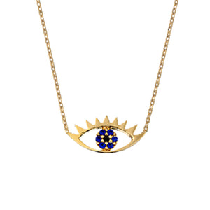 
            
                Load image into Gallery viewer, Eye necklace gold
            
        