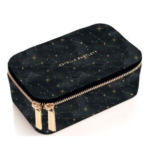 Mini Jewellery Box Stars Constellation Night Sky Travel Navy Blue