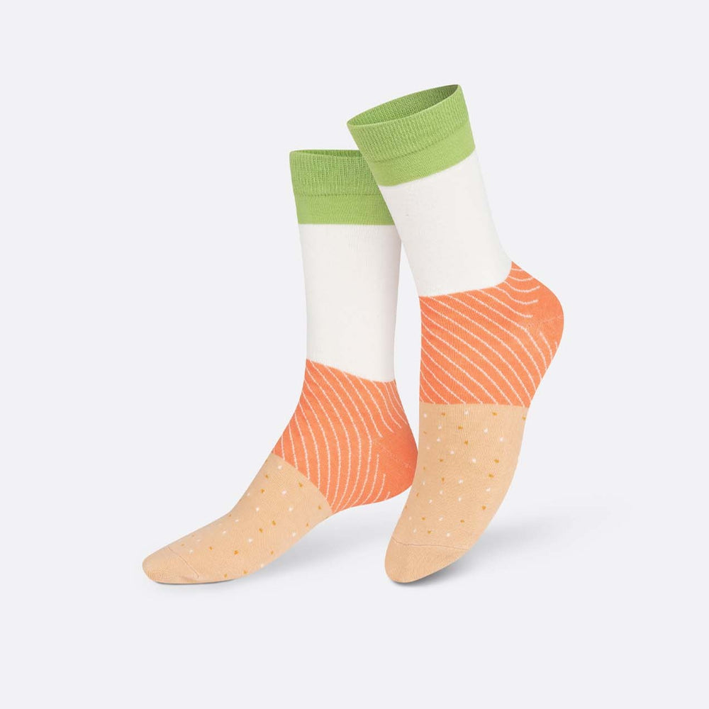 Salmon Bagel Socks Unisex Eat My Socks