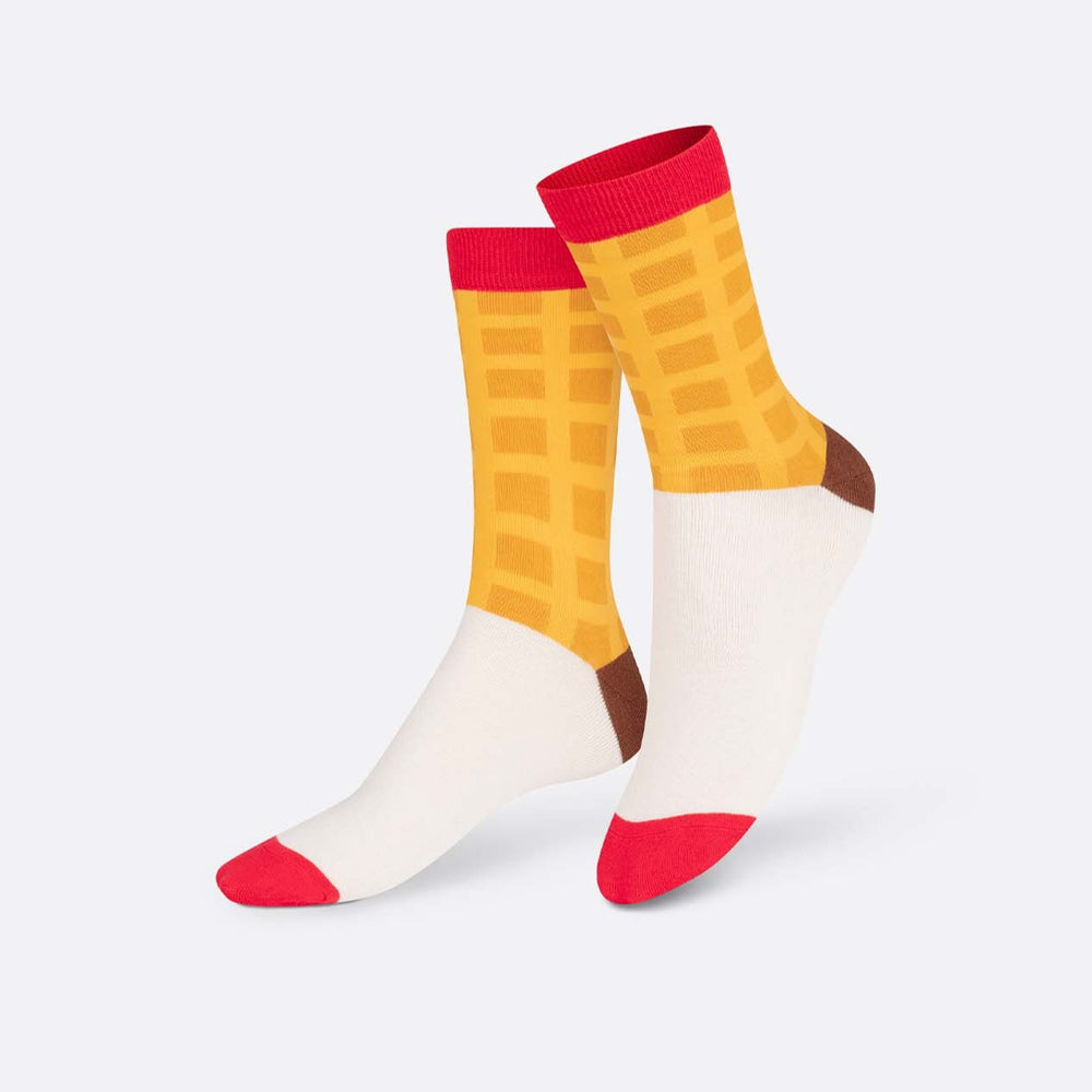 Sweet Waffle Socks Unisex Eat My Socks
