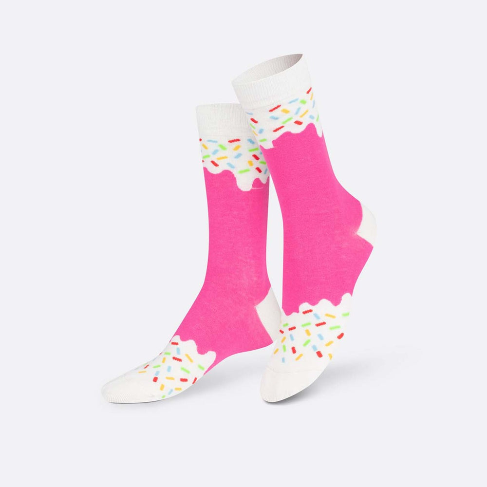 Freeze Pop Strawberry Socks Unisex Eat My Socks