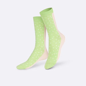 Gelato Socks Unisex Eat My Socks Pink Green