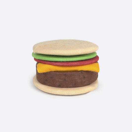 Cheeseburger Socks Unisex Eat My Socks