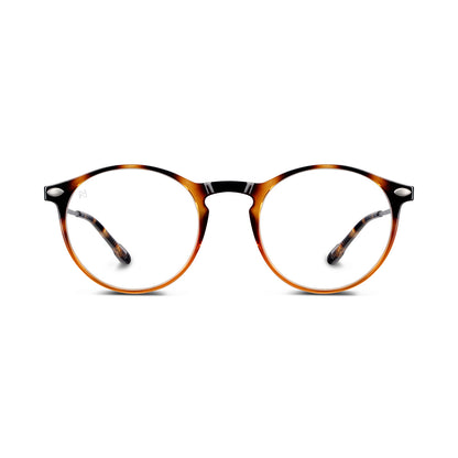 Blue Light Glasses +1 Bronze Tortoise Cruz with Case Nooz