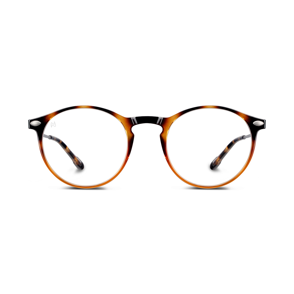 Blue Light Glasses +3 Bronze Tortoise Cruz with Case Nooz