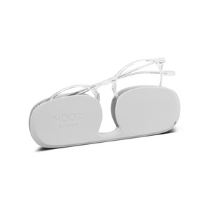 
            
                Load image into Gallery viewer, Blue Light Glasses +2 Crystal Clear Transparent Cruz with Case Nooz
            
        