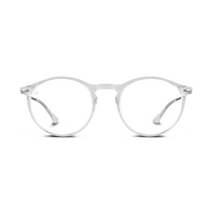 
            
                Load image into Gallery viewer, Reading Glasses +2.5 Crystal Clear Transparent Cruz with Case Nooz
            
        
