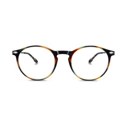 Reading Glasses +2 Dark Tortoise Cruz with Case Nooz