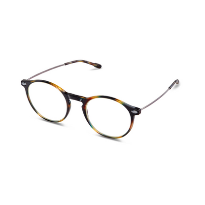 Reading Glasses +2 Dark Tortoise Cruz with Case Nooz