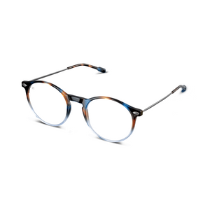 
            
                Load image into Gallery viewer, Reading Glasses +2.5 Tortoise Navy Cruz with Case Nooz
            
        