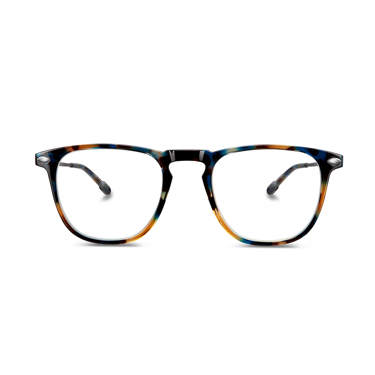 Blue Light Glasses +2 Dark Tortoise Dino with Case Nooz
