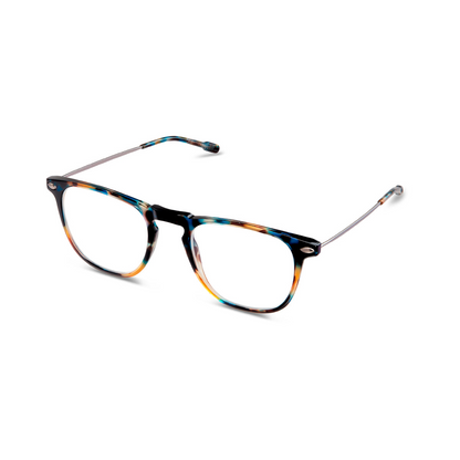 Reading Glasses +1.5 Dark Tortoise Dino with Case Nooz